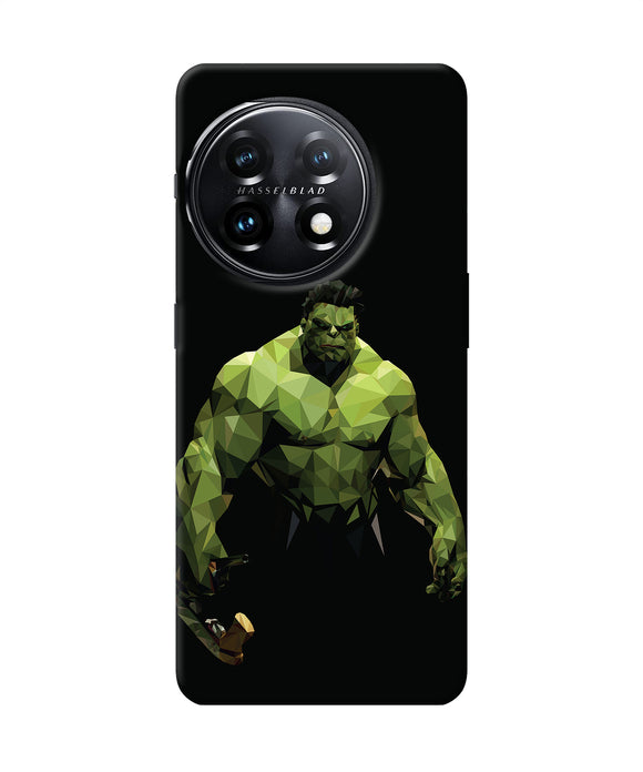 Abstract hulk buster OnePlus 11 5G Back Cover