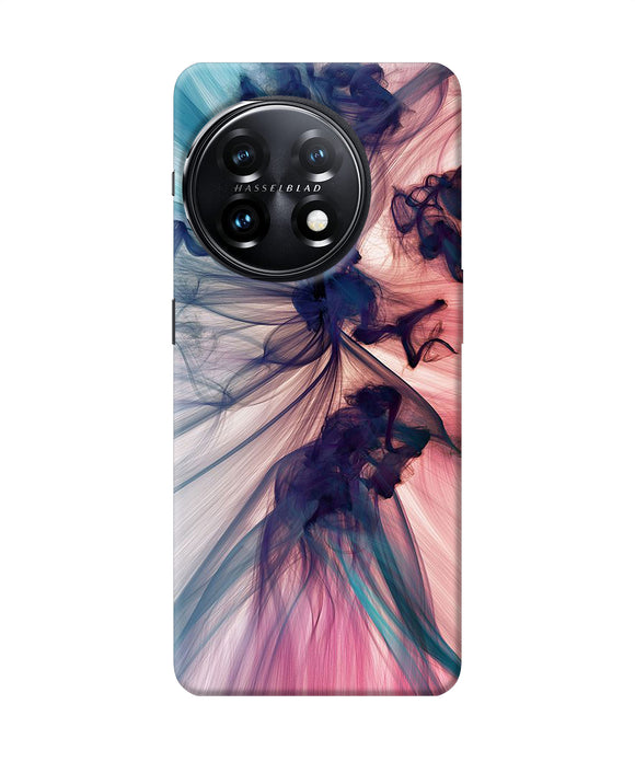 Abstract black smoke OnePlus 11 5G Back Cover