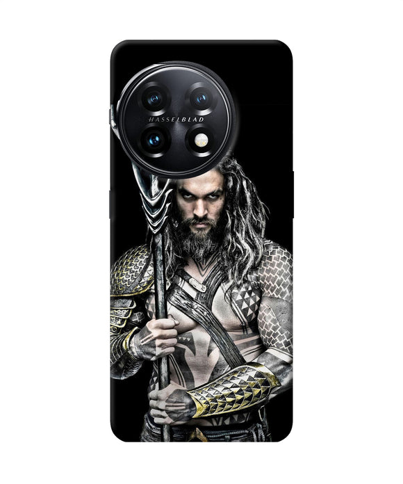 Aquaman trident black OnePlus 11 5G Back Cover