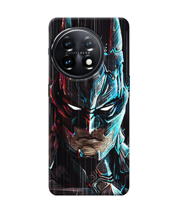 Batman face OnePlus 11 5G Back Cover