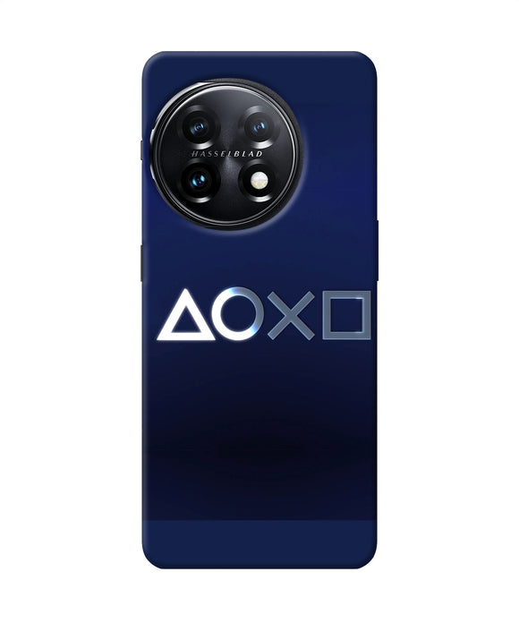 Aoxo logo OnePlus 11 5G Back Cover