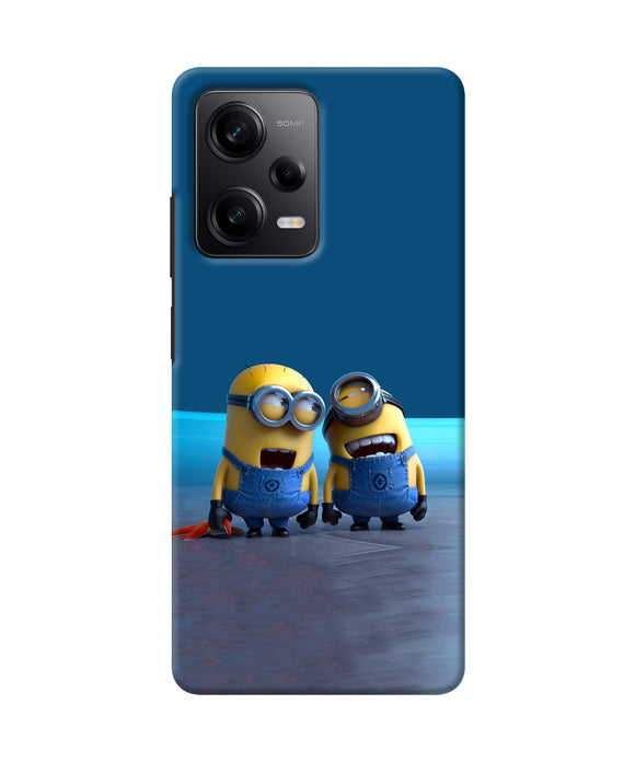 Minion Laughing Redmi Note 12 5G Back Cover