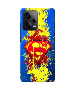 Superman logo Redmi Note 12 5G Back Cover