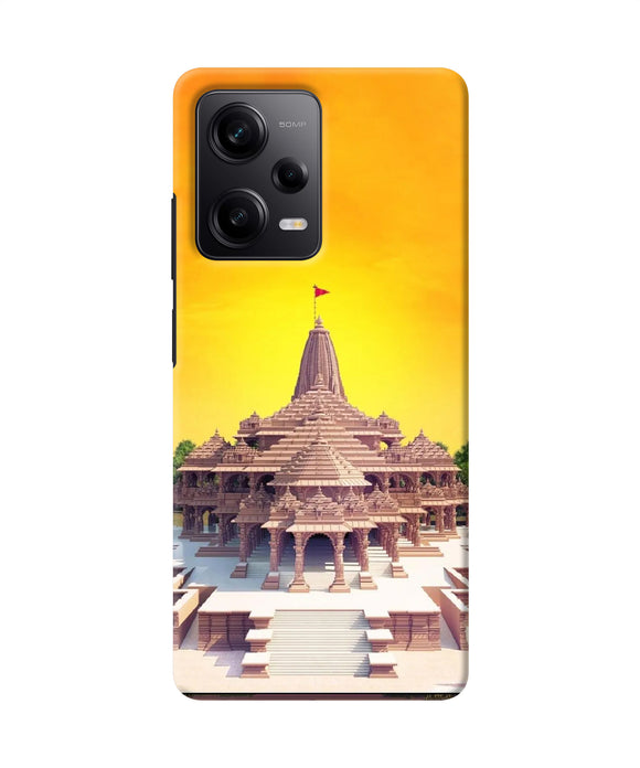 Ram Mandir Ayodhya Redmi Note 12 5G Back Cover