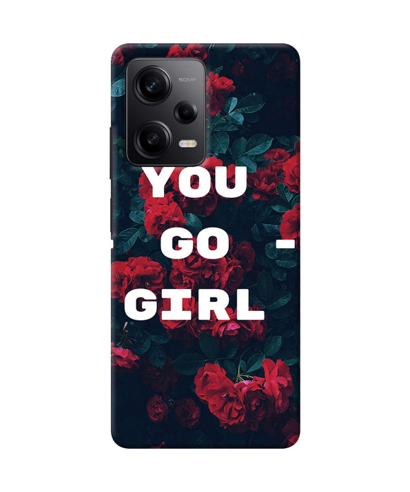 You go girl Redmi Note 12 5G Back Cover