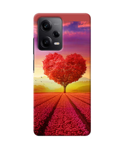 Natural heart tree Redmi Note 12 5G Back Cover