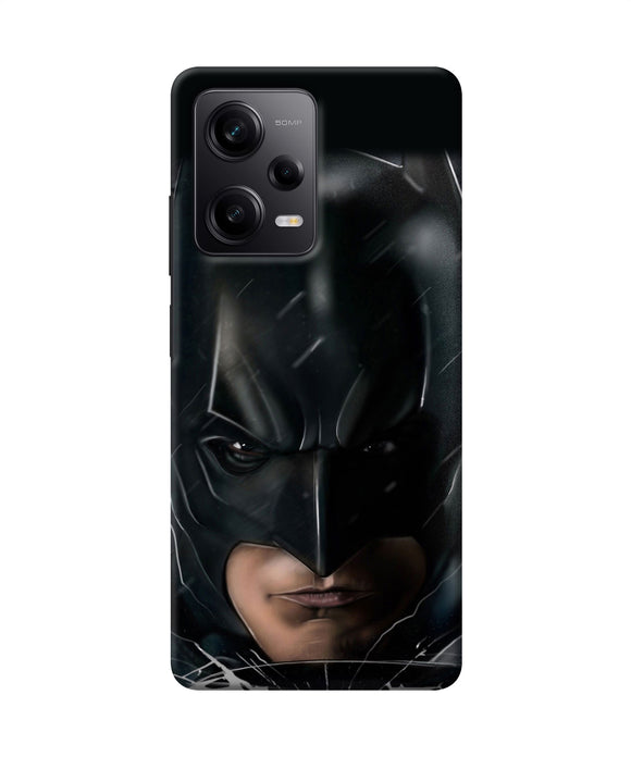 Batman black mask Redmi Note 12 5G Back Cover