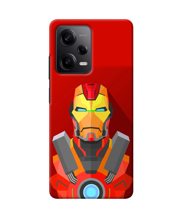 Ironman print Redmi Note 12 5G Back Cover