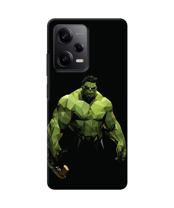 Abstract hulk buster Redmi Note 12 5G Back Cover