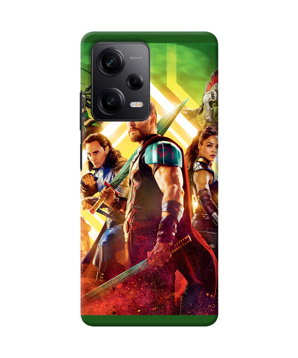 Avengers thor poster Redmi Note 12 5G Back Cover