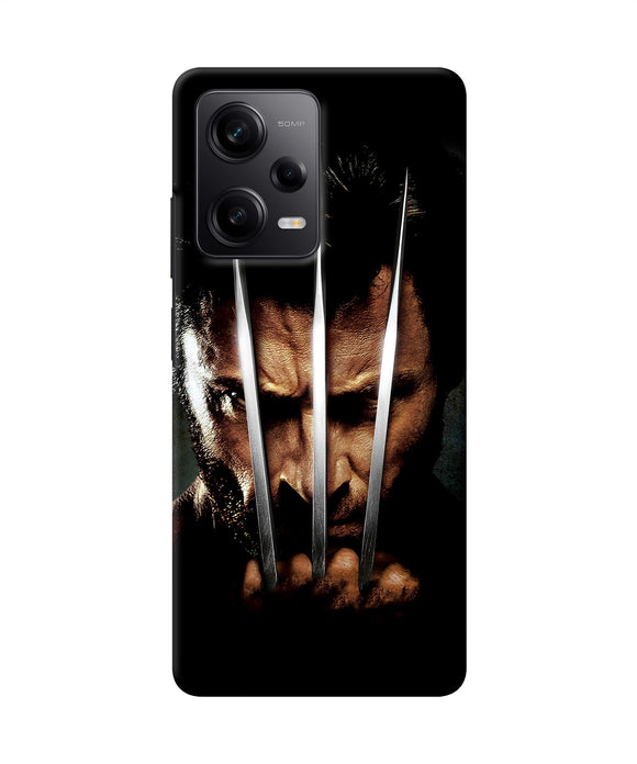 Wolverine poster Redmi Note 12 5G Back Cover