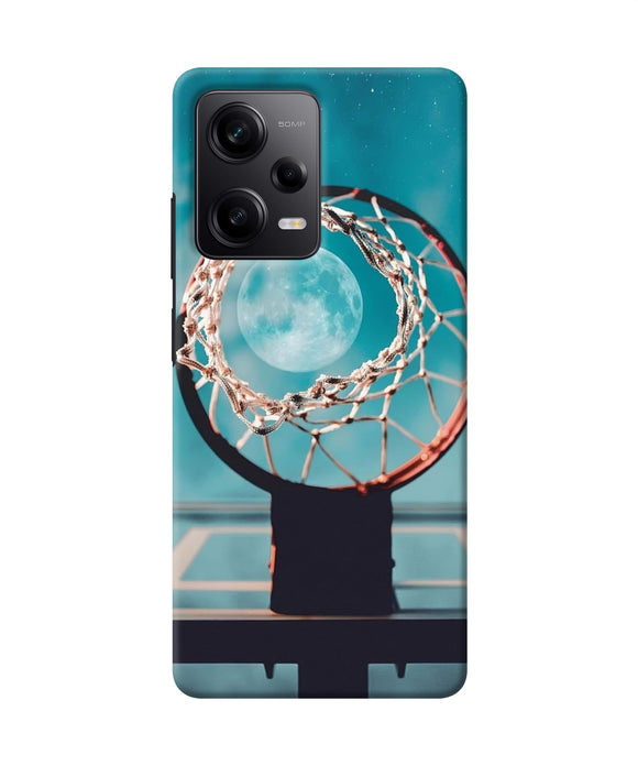 Basket ball moon Redmi Note 12 5G Back Cover