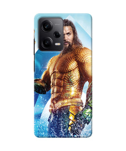 Aquaman water poster Redmi Note 12 5G Back Cover