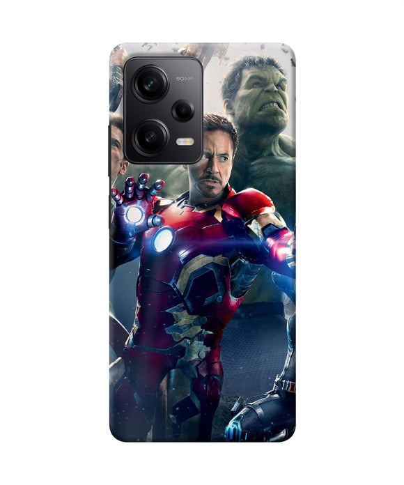 Avengers space poster Redmi Note 12 5G Back Cover