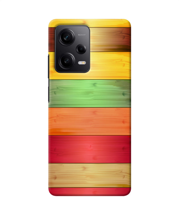 Wooden colors Redmi Note 12 5G Back Cover