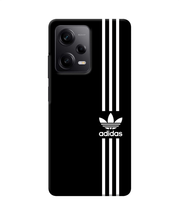 Adidas strips logo Redmi Note 12 5G Back Cover