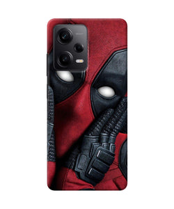 Thinking deadpool Redmi Note 12 5G Back Cover