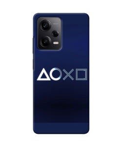 Aoxo logo Redmi Note 12 5G Back Cover