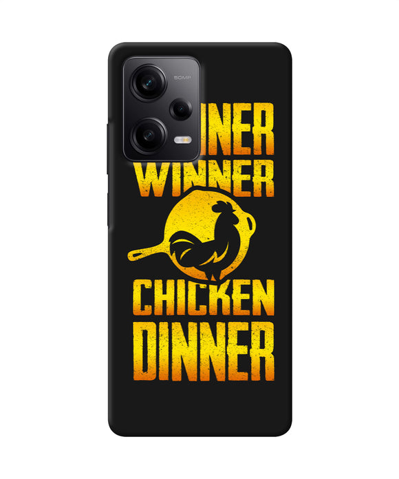 Pubg chicken dinner Redmi Note 12 5G Back Cover