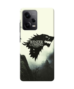 Winter coming stark Redmi Note 12 5G Back Cover