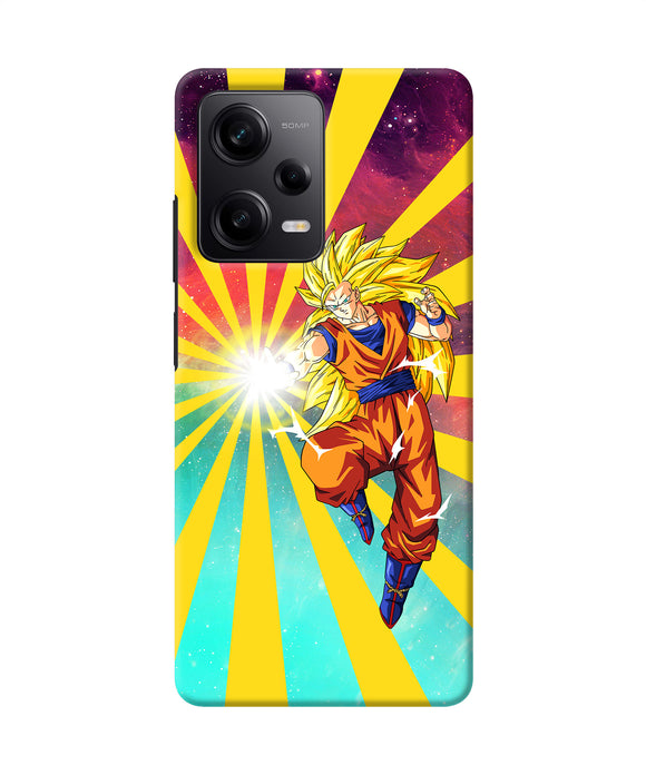 Goku super saiyan Redmi Note 12 5G Back Cover
