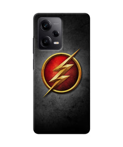 Flash logo Redmi Note 12 5G Back Cover