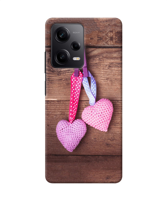 Two gift hearts Redmi Note 12 5G Back Cover