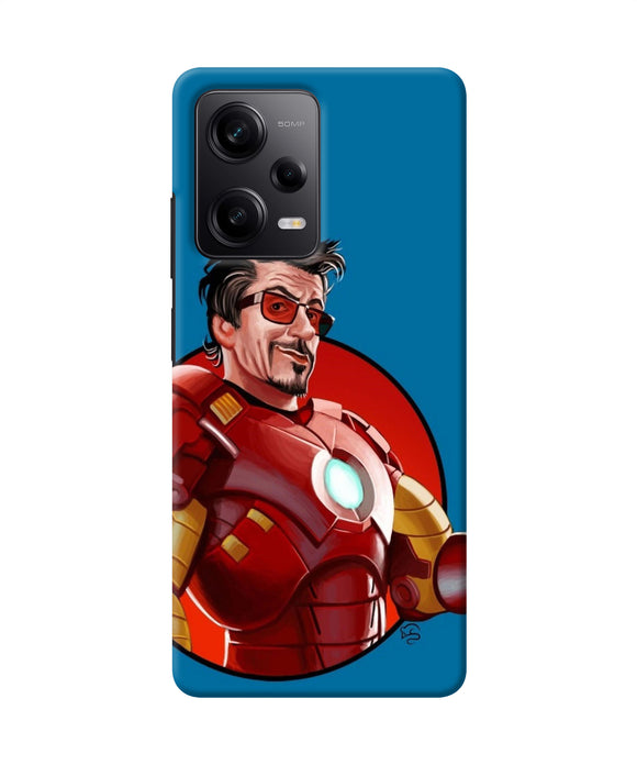 Ironman animate Redmi Note 12 5G Back Cover