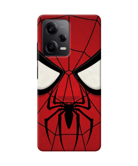 Spiderman Face Redmi Note 12 Pro 5G Real 4D Back Cover