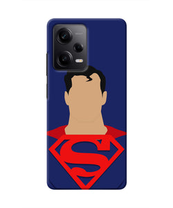 Superman Cape Redmi Note 12 Pro 5G Real 4D Back Cover