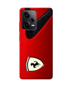 Ferrari Hood Redmi Note 12 Pro 5G Real 4D Back Cover