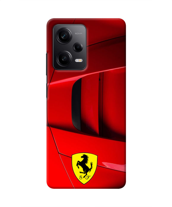 Ferrari Car Redmi Note 12 Pro 5G Real 4D Back Cover