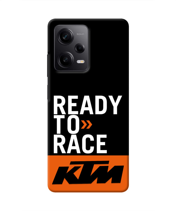 KTM Ready To Race Redmi Note 12 Pro 5G Real 4D Back Cover