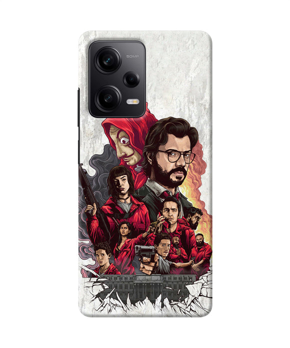 Money Heist Poster Redmi Note 12 Pro 5G Back Cover
