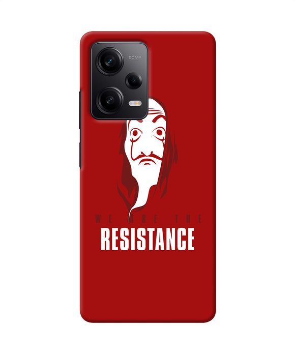 Money Heist Resistance Quote Redmi Note 12 Pro 5G Back Cover