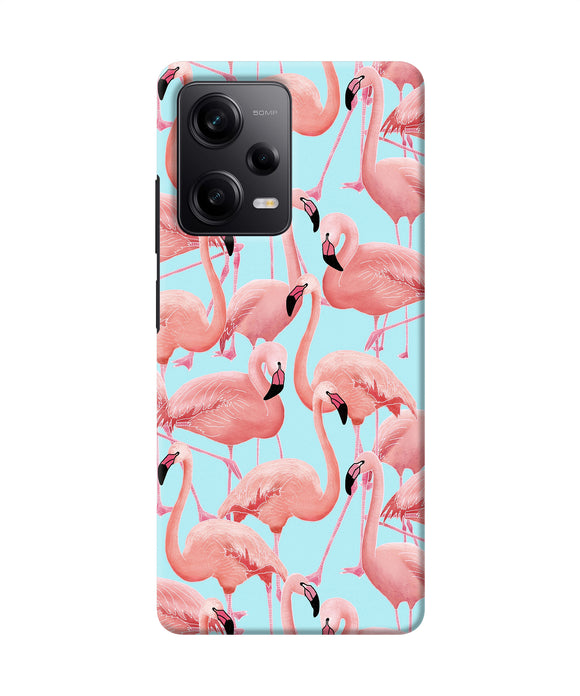 Abstract sheer bird print Redmi Note 12 Pro 5G Back Cover