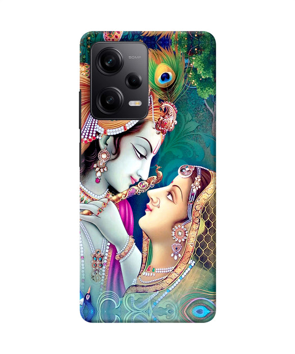 Lord radha krishna paint Redmi Note 12 Pro 5G Back Cover