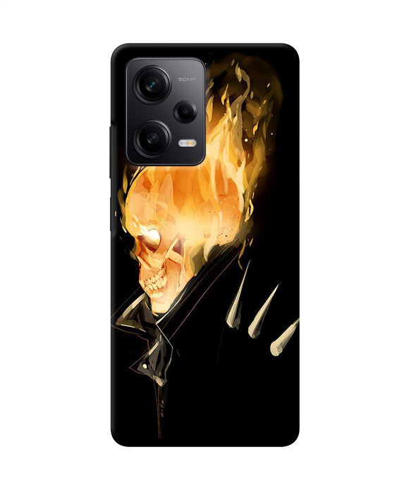 Burning ghost rider Redmi Note 12 Pro 5G Back Cover
