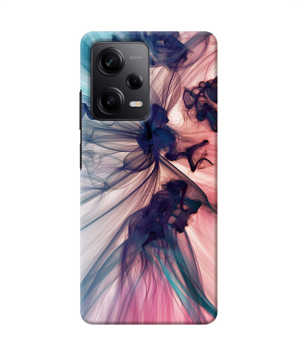 Abstract black smoke Redmi Note 12 Pro 5G Back Cover