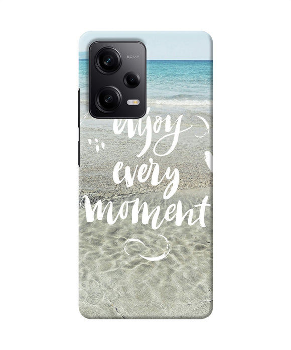Enjoy every moment sea Redmi Note 12 Pro 5G Back Cover