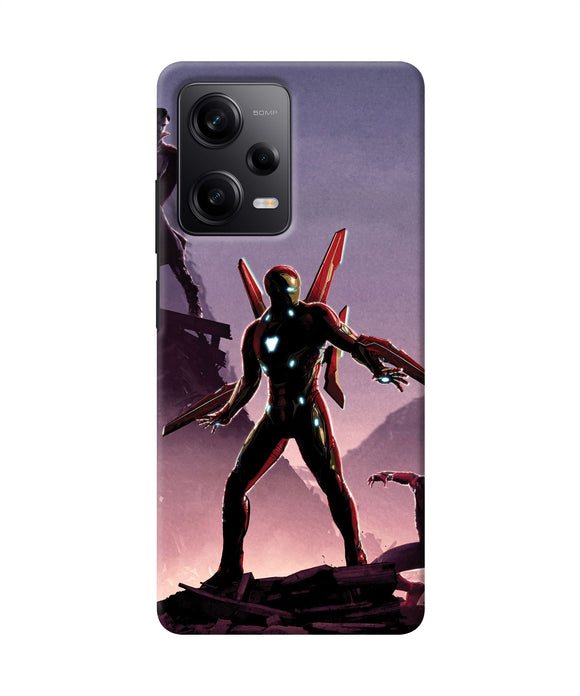 Ironman on planet Redmi Note 12 Pro 5G Back Cover