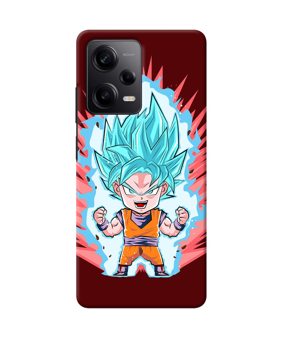 Goku little character Redmi Note 12 Pro 5G Back Cover