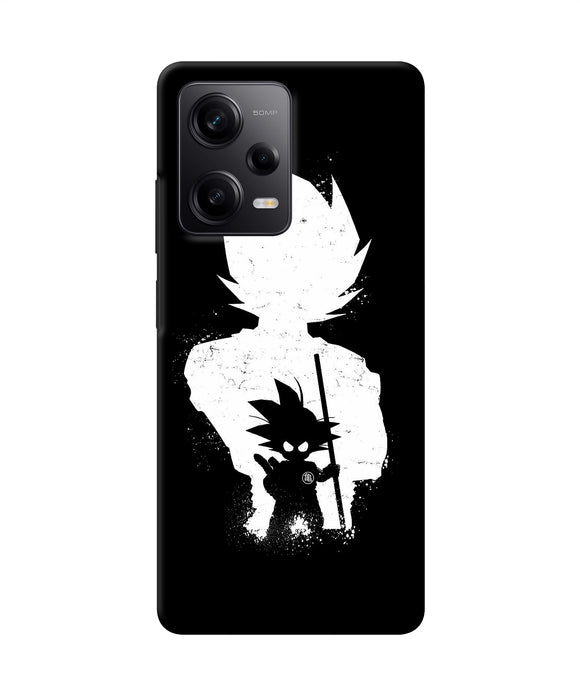 Goku night little character Redmi Note 12 Pro 5G Back Cover