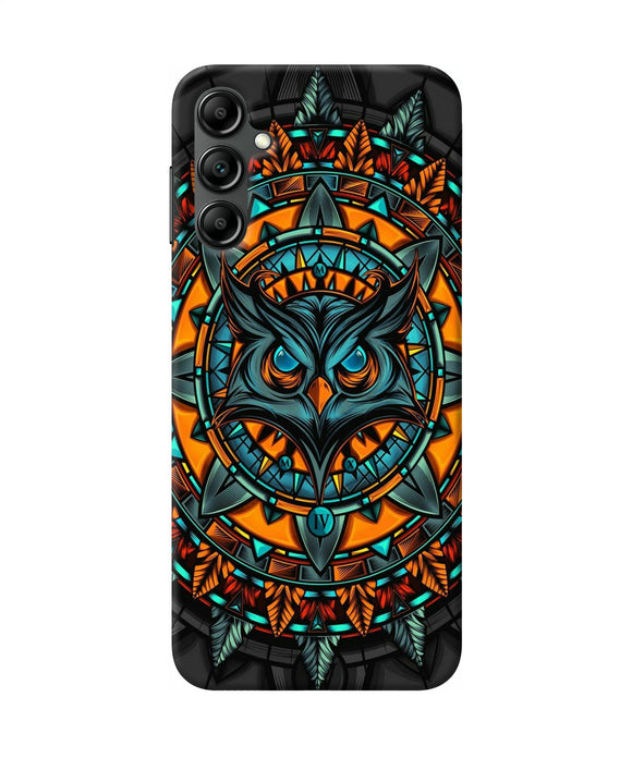 Angry Owl Art Samsung A14 5G Back Cover