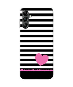 Abstract heart Samsung A14 5G Back Cover