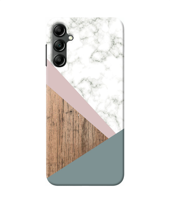 Marble wood Abstract Samsung A14 5G Back Cover