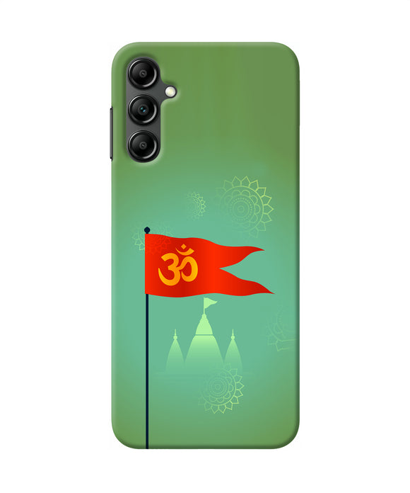 Om Flag Ram Mandir Samsung A14 5G Back Cover