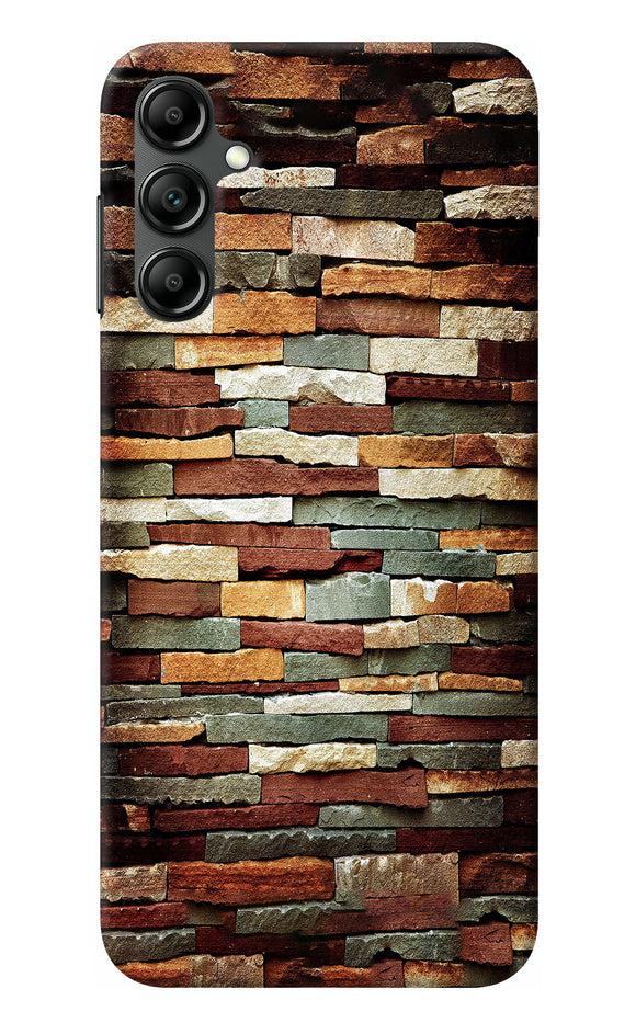 Bricks Pattern Samsung A14 5G Back Cover