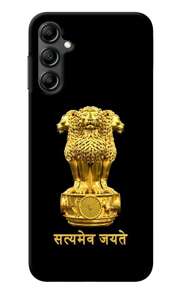 Satyamev Jayate Golden Samsung A14 5G Back Cover