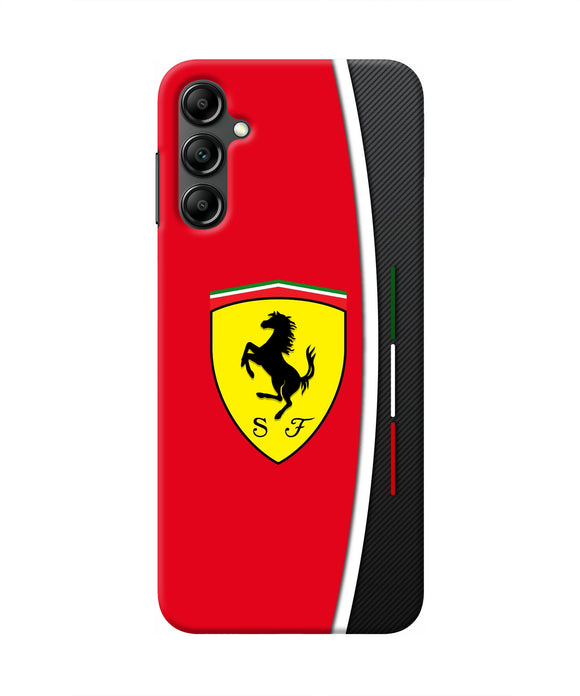 Ferrari Abstract Samsung A14 5G Real 4D Back Cover